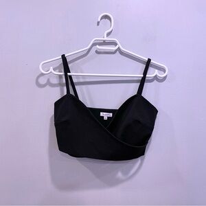Aritzia Sunday Best Cross-Over Bustier Top